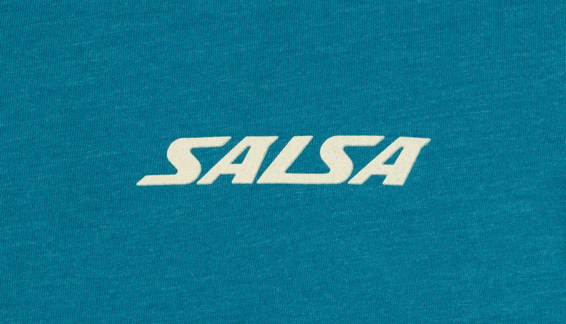 Salsa Womens Campout T-Shirt - Small Teal