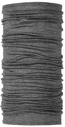 Buff Merino Lightweight Multifunctional Headwear - Gray One Size