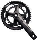 FSA VeroComp Crankset 2x 50/34T 172.5mm 9sp JIS - Black