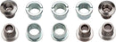 Sugino 5-Bolt Chainring Set - For 1x 6mm Chrome Plated