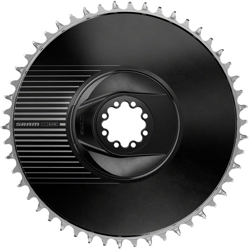 SRAM RED Aero X-Sync Direct Mount Chainring - 48t 12-Speed 8-Bolt Direct Mount 6.5mm Offet BLK E1