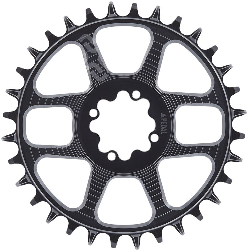 e*thirteen Helix Race 8-Bolt Chainring - 30t 11/12-Speed 3mm Offset 8-Bolt Direct Mount BLK