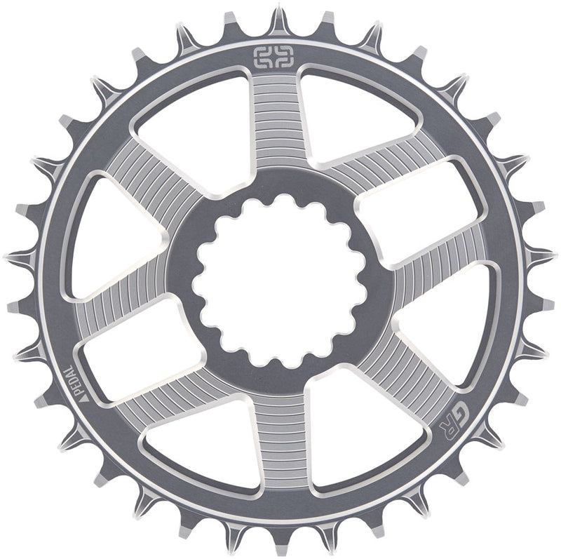 e*thirteen Helix Race GR Direct Mount Chainring - 34t For use Helix Race GR Crank BLK