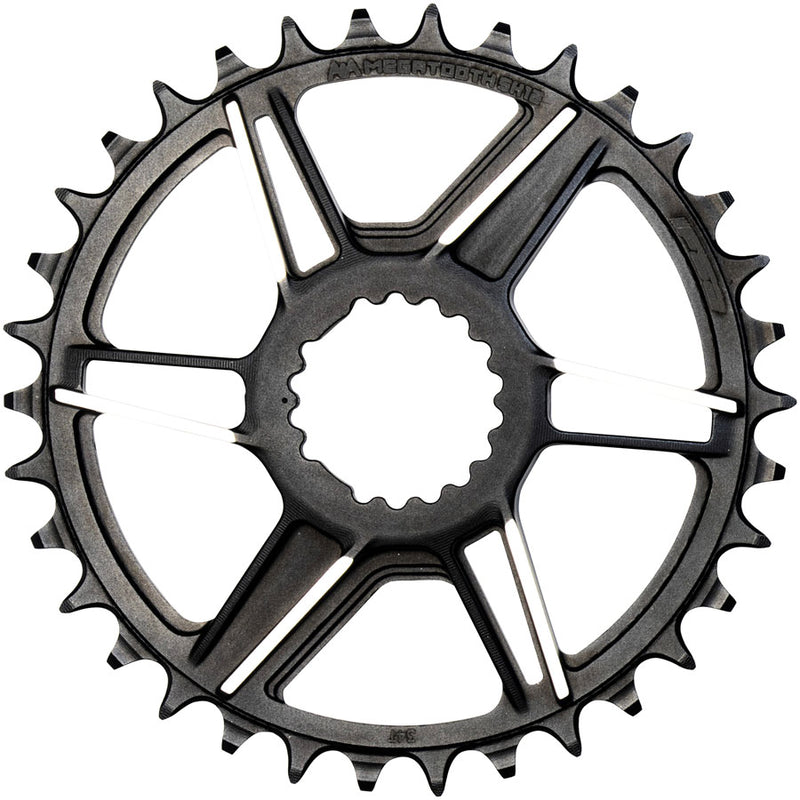 Full Speed Ahead Gradient Direct Mount SH12 Chainring - 34t FSA Direct Mount Compatible Shimano 12-Speed Hyperglide+ BLK