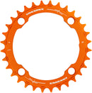 RaceFace 1x Narrow Wide Chainring - 36t 104 BCD 10-12 Speed 7075 Aluminum Orange