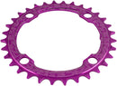 RaceFace 1x Narrow Wide Chainring - 36t 104 BCD 10-12 Speed 7075 Aluminum Purple