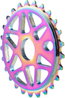 Salt Comp Sprocket 25t Oilslick 23.8mm Spindle Hole With Adaptors 19mm 22mm