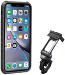 Topeak Ridecase with Mount - Fits iPhone XR Black/Gray