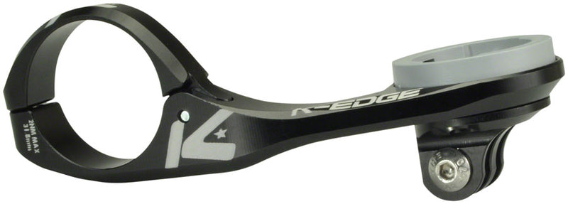 K-EDGE Wahoo Max Combo Mount - 31.8 Black