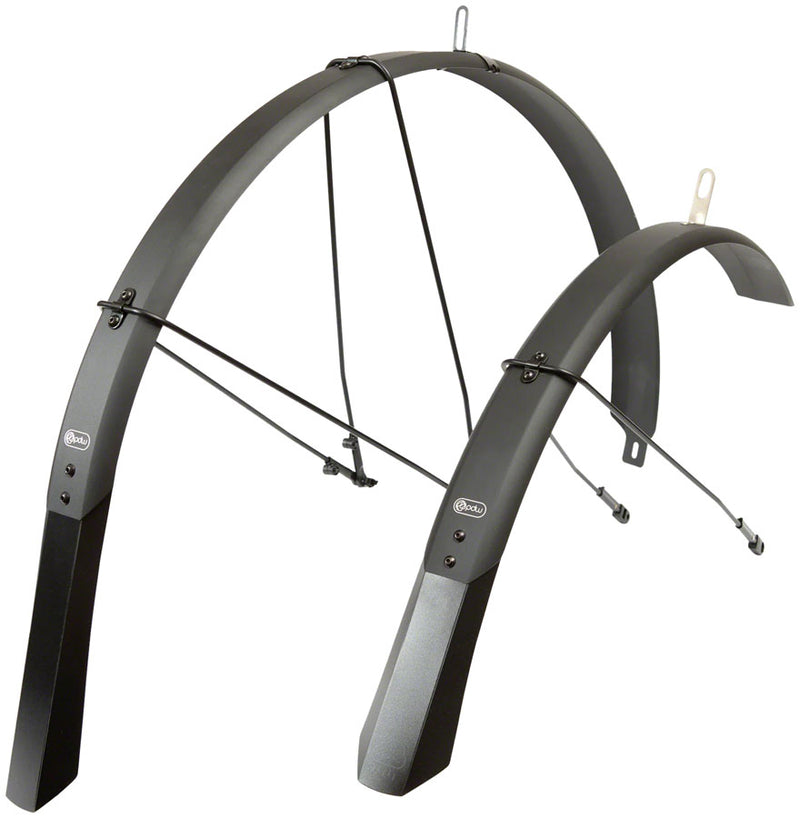 Portland Design Works Full Metal Fenders - 27.5 x 2.5 Black