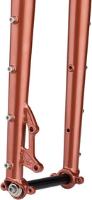 Surly Dinner Fork - 29" 15x110mm Thru-Axle 1-1/8" Straight Steerer 485mm Axle To Crown Steel Chester Copperpot