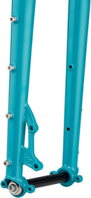 Surly Dinner Fork - 27.5" 15x110mm Thru-Axle 1-1/8" Straight Steerer 485mm Axle To Crown Steel Lost at Sea Blue