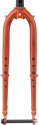 Surly Straggler Thru-Axle Fork - 650b 390mm 1-1/8" Straight Steerer Steel Shaggy Carpet