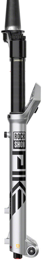 RockShox Pike Ultimate Charger 3.1 RC2 Suspension Fork - 29" 120 mm 15 x 110 mm 44 mm Offset Silver C2