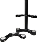 Ohlins DH38 Suspension Fork Crownset - 54mm Offset Flat Riser Upper Crowns Includes Fork Bumpers