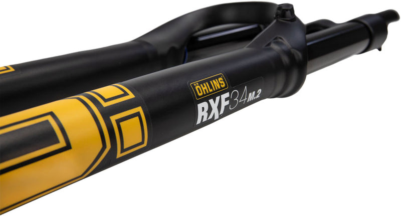 Ohlins RXF34 m.2 Suspension Fork - 29" 130mm 15mm x 110mm 44mm Offset OTX18 Damper Air Spring BLK