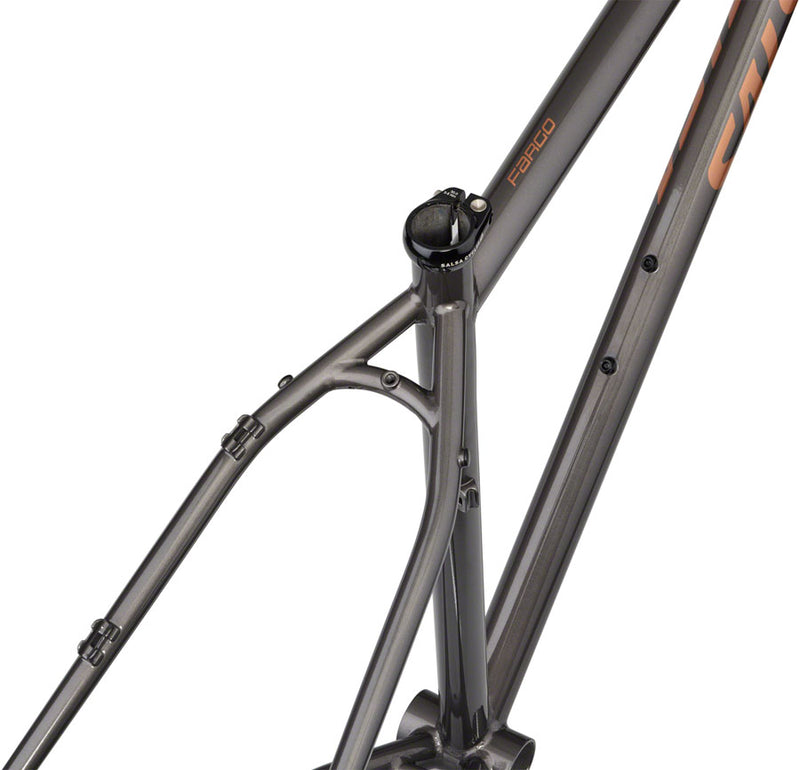 Salsa Fargo Frameset - 29" Steel Graphite Medium