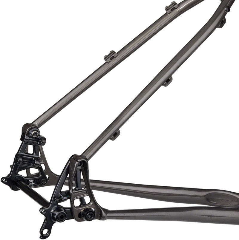 Salsa Fargo Frameset - 29" Steel Graphite Medium