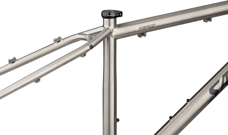 Salsa Fargo Ti Frameset - 29" Titanium Raw X-Small