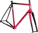 All-City Zig Zag Frameset - 700c Steel Sour Cherry Seltzer 49cm