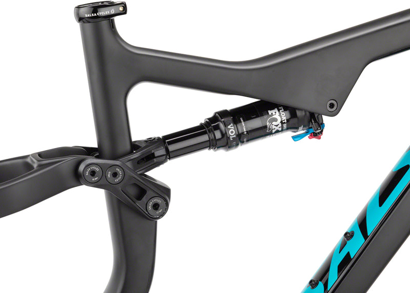 Salsa Spearfish Carbon Frame - 29"/27.5" Carbon Black Large