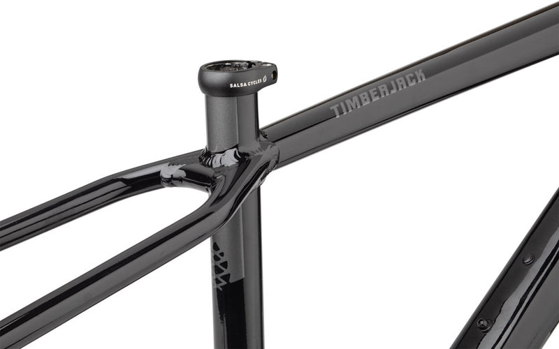 Salsa Timberjack Frame - 29/27.5" Aluminum Black X-Large