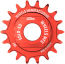 Wheels Manufacturing SOLO-XD XD/XDR Single Speed Conversion Kit - 18t For SRAM XD/XDR Freehub Red