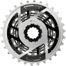 SRAM RED XG-1290 Cassette - 12-Speed 10-30t For XDR Driver Body Silver E1