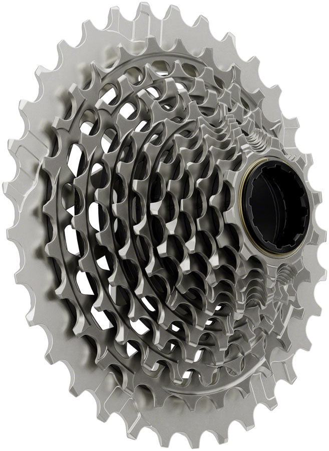 SRAM RED XG-1290 Cassette - 12-Speed 10-33t For XDR Driver Body Silver E1