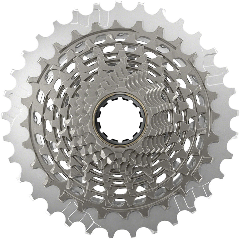 SRAM RED XG-1290 Cassette - 12-Speed 10-33t For XDR Driver Body Silver E1