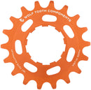 Wolf Tooth Single Speed Aluminum Cog - 18t Compatible 3/32" Chains Orange