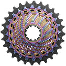 SRAM RED XG-1290 Cassette - 12-Speed 10-28t For XDR Driver Body Rainbow E1