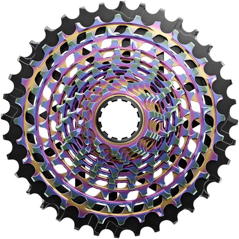 SRAM RED XG-1290 Cassette - 12-Speed 10-36t For XDR Driver Body Rainbow E1