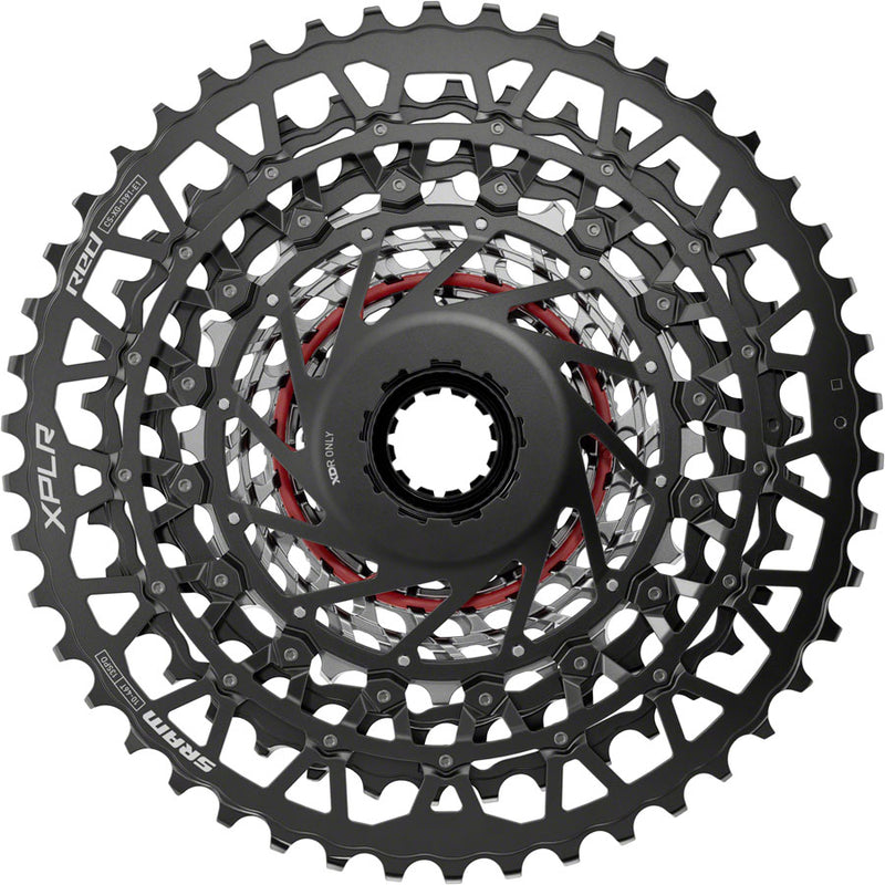 SRAM RED XPLR XG-1391 Cassette - 13-Speed 10-46t For XDR Driver BLK/Silver E1