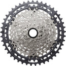 Shimano Deore XT CS-M8200-12 Cassette - 12-Speed 9-45t Hyperglide+ Micro Spline Gray/Silver