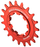 Wheels Manufacturing SOLO-SPEED Cog - 19t Fits SOLO-SPLINE SOLO-XD kits Red