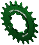 Wheels Manufacturing SOLO-SPEED Cog - 21t Fits SOLO-SPLINE SOLO-XD kits Green