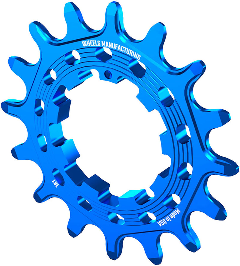 Wheels Manufacturing SOLO HG Cog - 16t Fits SOLO-HG Kits Blue