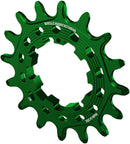 Wheels Manufacturing SOLO HG Cog - 16t Fits SOLO-HG Kits Green