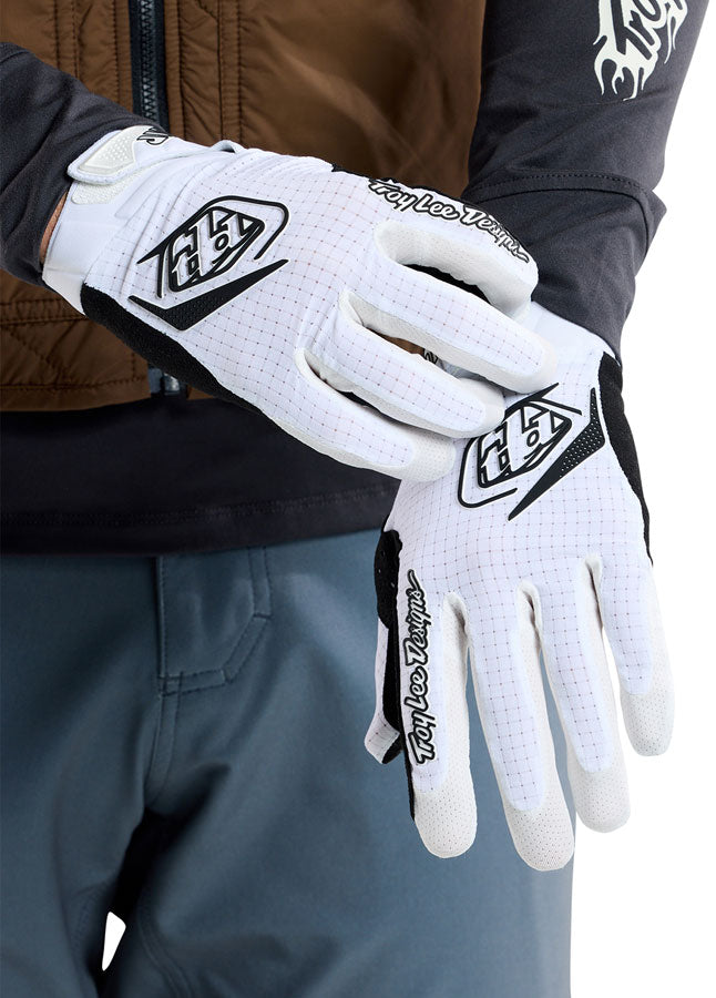 Troy Lee Designs Air Glove – Mono White Medium