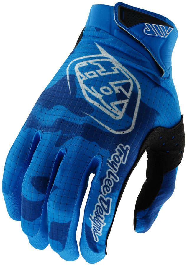 Troy Lee Designs Air Glove – Blotted Bright Blue Small
