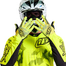Troy Lee Designs Air Glove – Blotted Flo Yellow X-Large