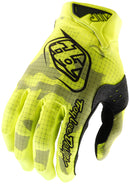 Troy Lee Designs Air Glove – Blotted Flo Yellow Medium