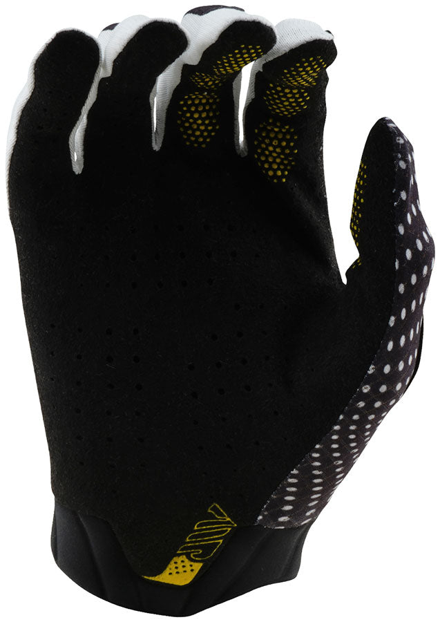 Troy Lee Designs Air Glove – Optic White / Black Medium