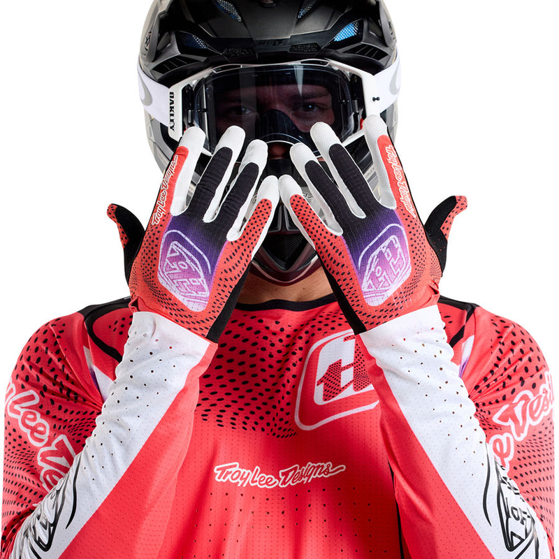 Troy Lee Designs Air Glove – Optic Infra Red Small