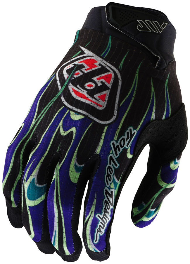 Troy Lee Designs Air Glove – Torched Black / Purple Small