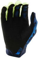 Troy Lee Designs Air Glove – Drip Glo Yellow / Dark Navy Large