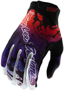 Troy Lee Designs Air Glove – Drip Black / Purple X-Large