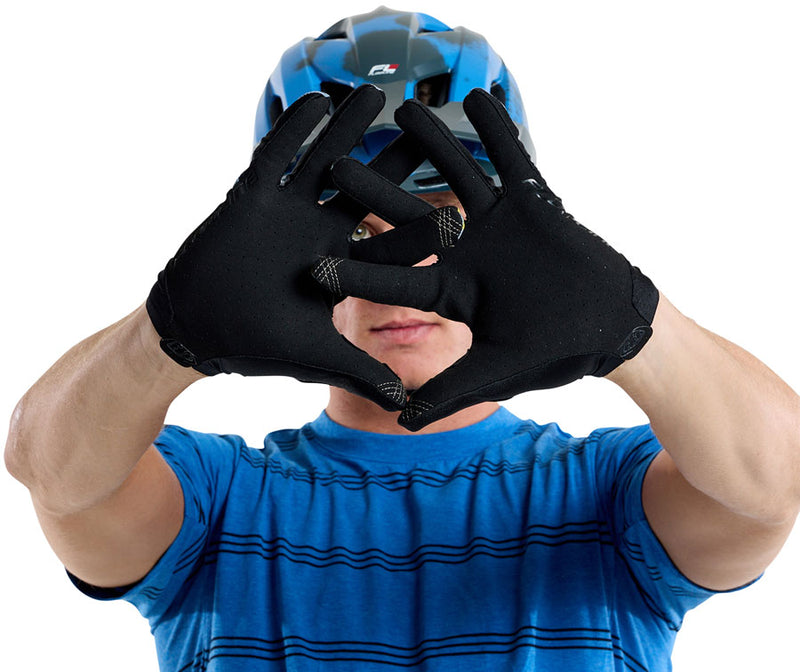 Troy Lee Designs Flowline Glove – Peace-Up Dark Cloud Small