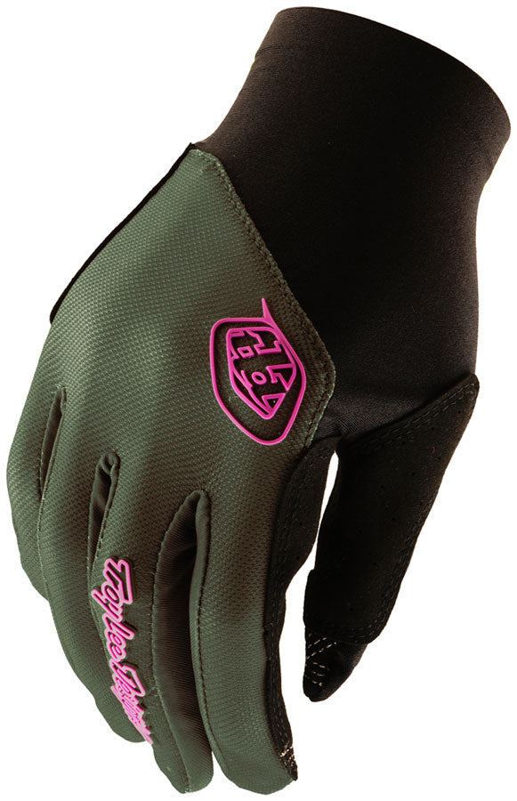 Troy Lee Designs Flowline Glove – Mono Olive Large